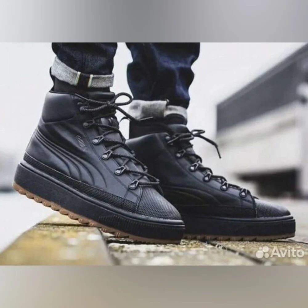 Puma The Ren Boot Black - Size 5.5C